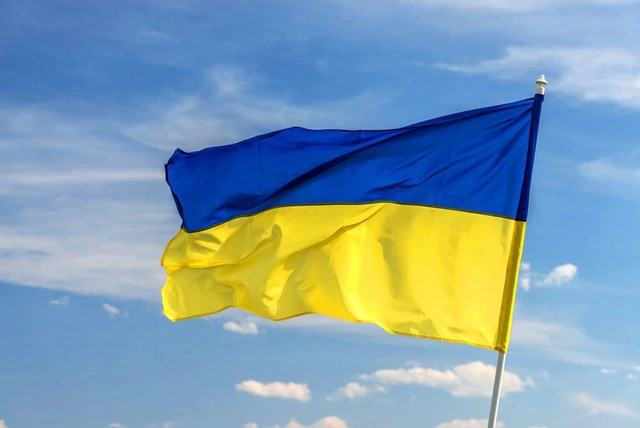 современный флаг Украины