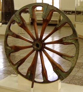 древнее колесо