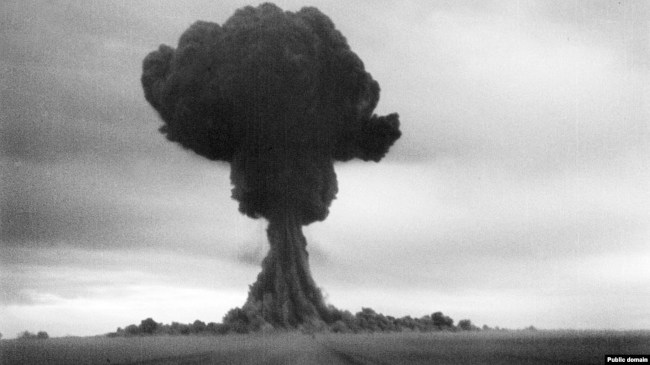 Семипалатинский полигон. Ядерное испытание 1949 года