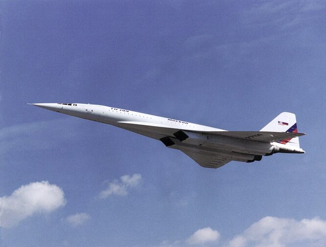 Ту-144ЛЛ («летающая лаборатория»).